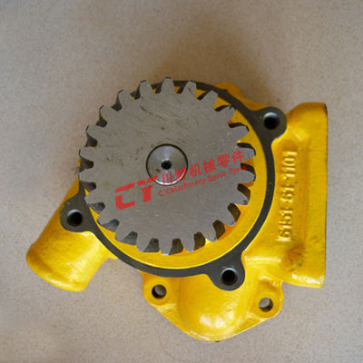 6151 - 61 - 1101 6D125 Water Pump For Komatsu Excavator PC300 - 3
